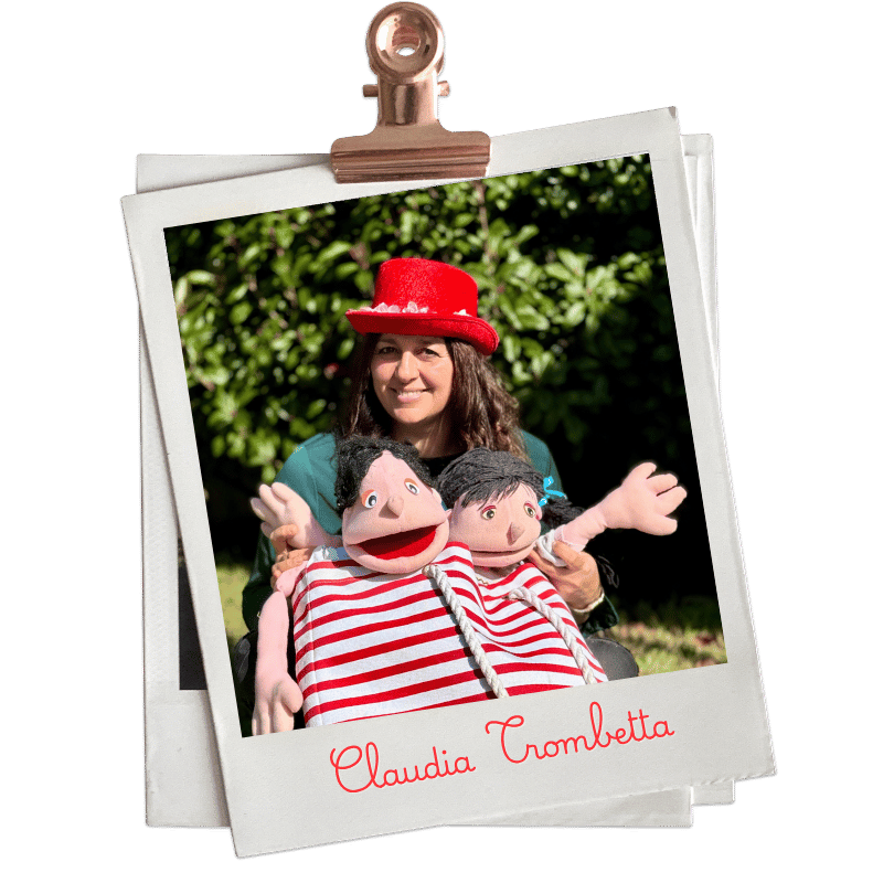 Mrs Ciaociao with her puppets