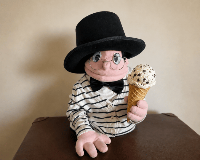 Count Seduceschi teaching children about Italian food, gelato and healthy choices